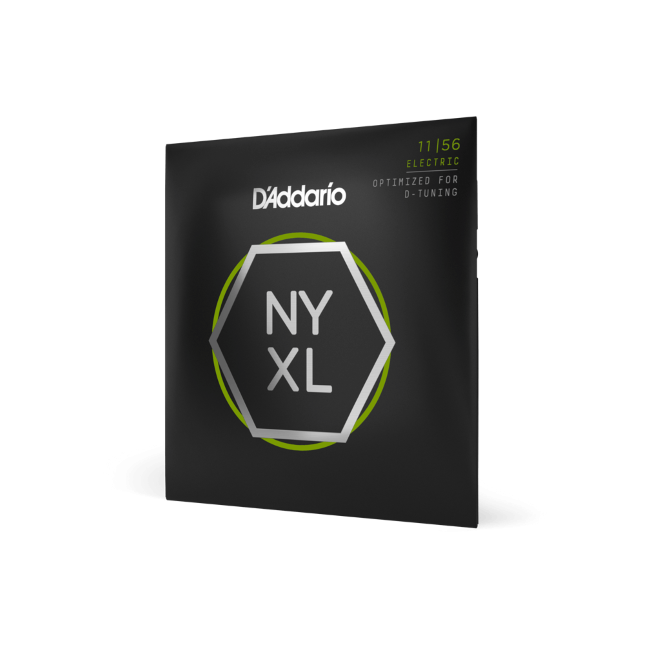 11-56 Medium Top/Extra Heavy Bottom, NYXL Electric Guitar Strings
