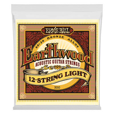 Ernie Ball Earthwood Light 12-String 80/20 Bronze Acoustic Guitar Strings - 9-46 Gauge