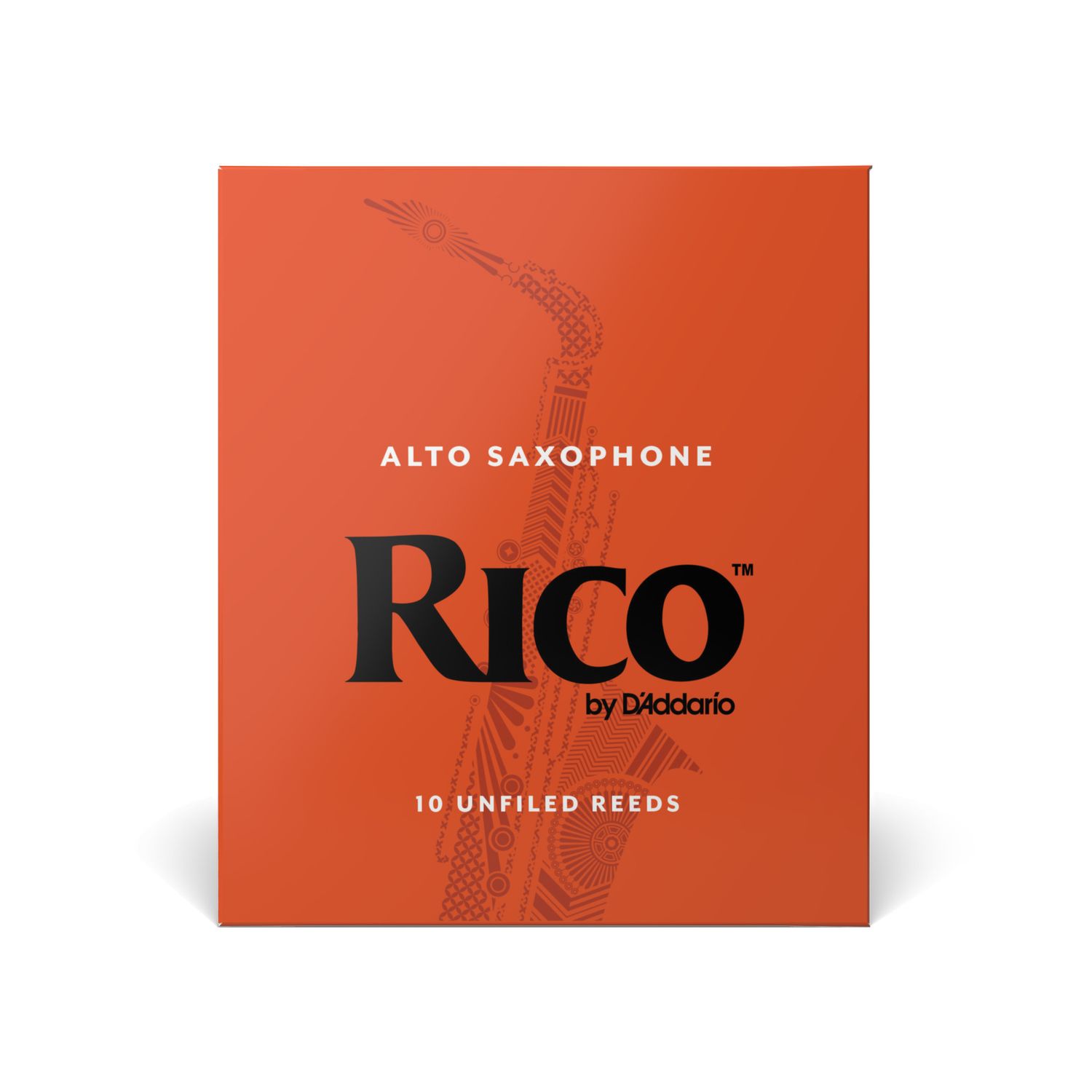 Rico Alto Saxophone Reeds, 10-Pack