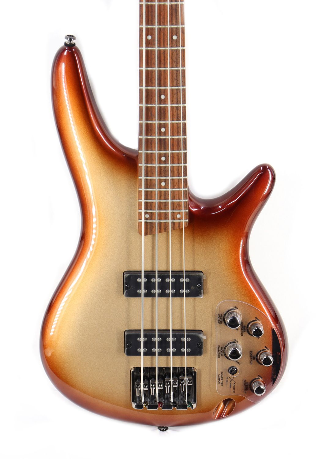 Ibanez Standard SR300E Electric Bass - Charred Champagne Burst