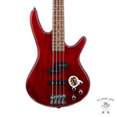 Ibanez GIO GSR200 Electric Bass - Transparent Red