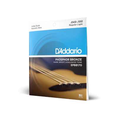 45-100 Regular Light, Long Scale, Phosphor Bronze Acoustic Bass Strings