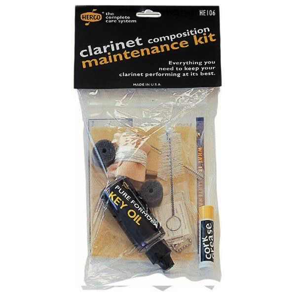 Herco Clarinet Composition Maintenance Kit