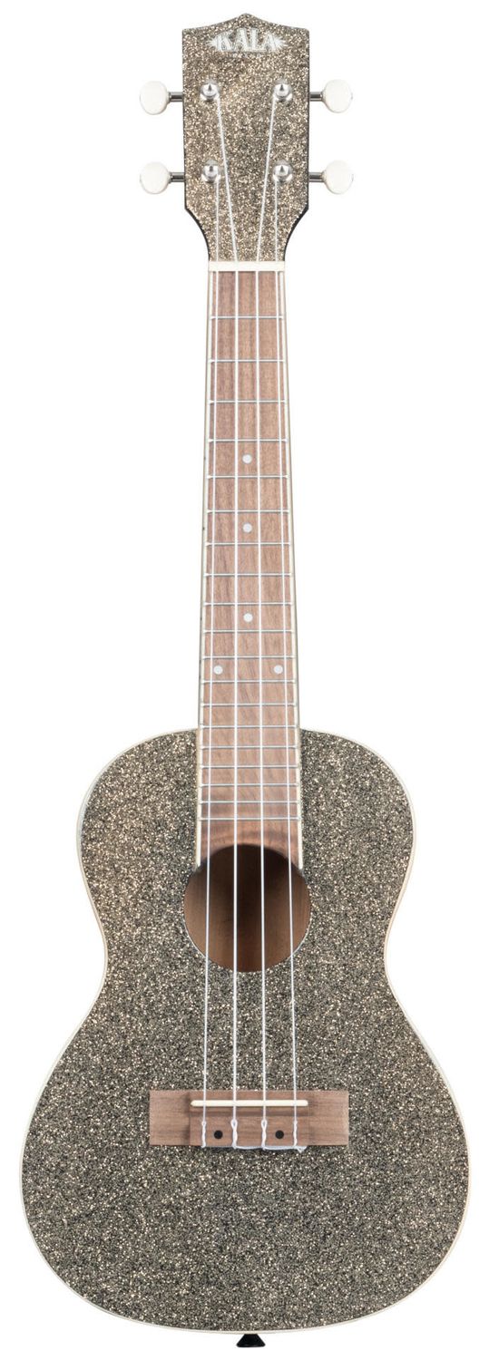 Kala Sparkle Series Concert Ukulele - Stardust Gold
