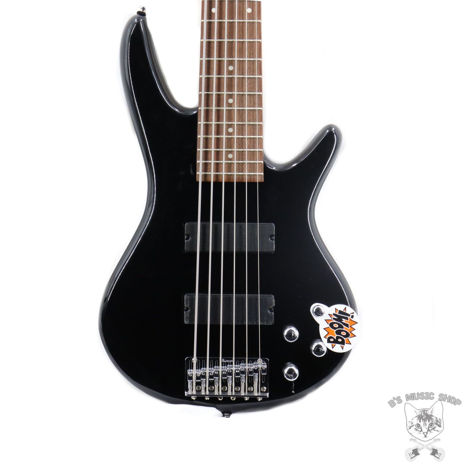 Ibanez GIO GSR206 6-String Electric Bass - Black