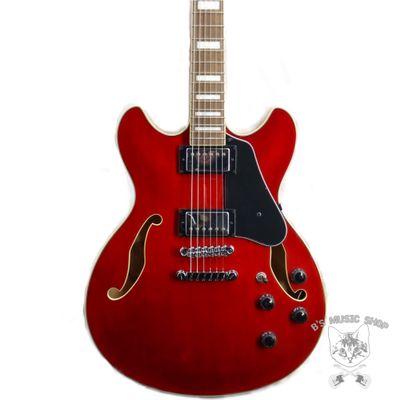 Ibanez Artcore AS73 Electric Guitar - Transparent Cherry Red