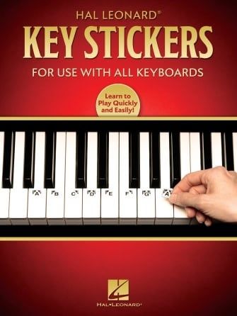 Hal Leonard Key Stickers for Keyboard