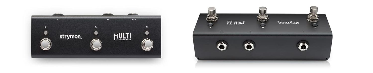 Strymon MultiSwitch plus - Extended control for Sunset, Riverside, Volante, Iridium, and more