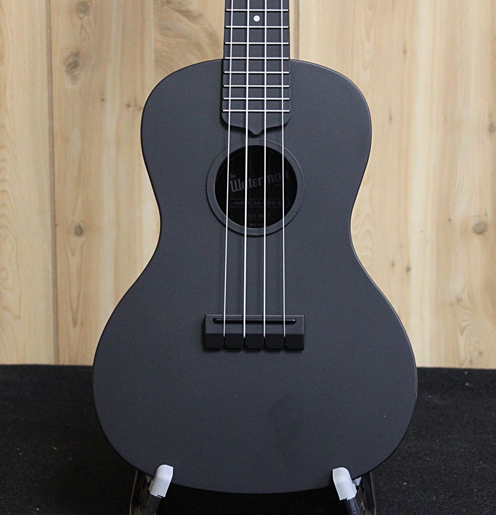Kala Waterman Black Concert Ukulele