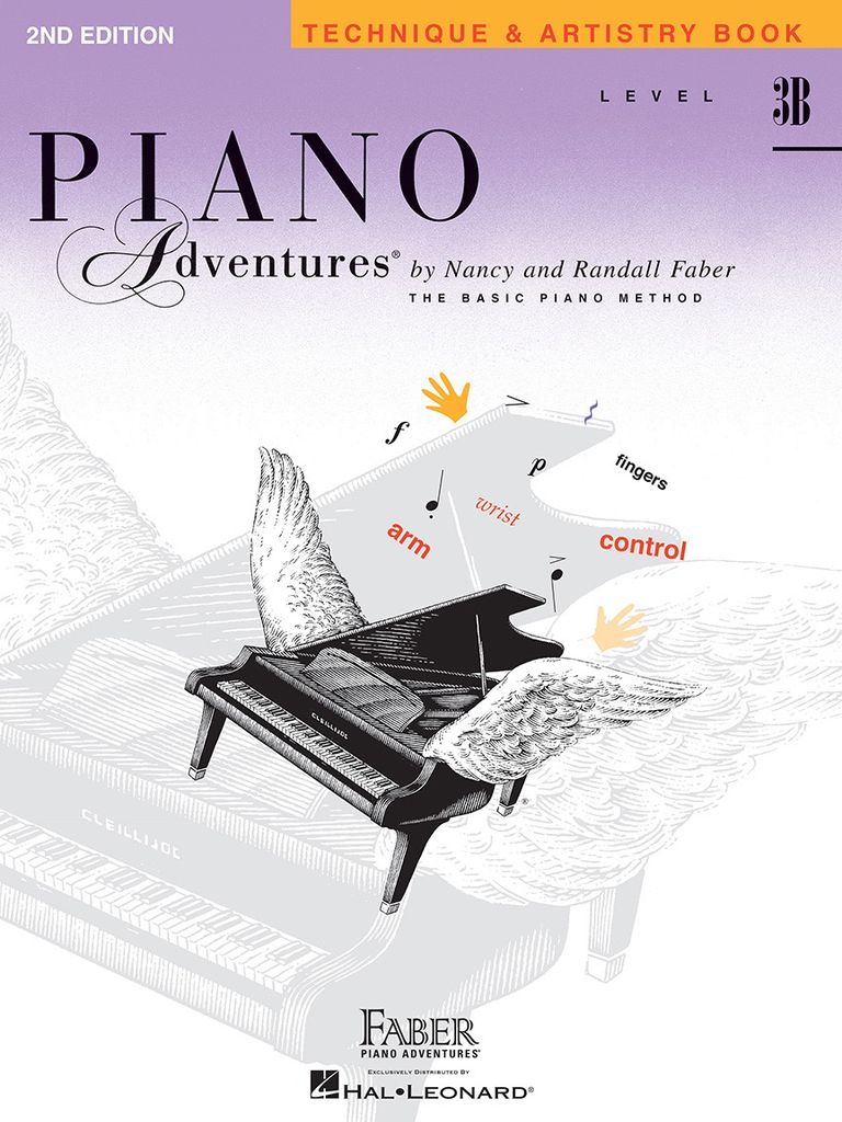 Faber Piano Adventures Level 3B - Technique &amp; Artistry