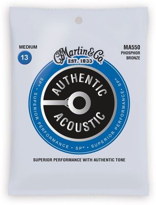 Martin Authentic Acoustic SP Phosphor Bronze Medium, 13-56
