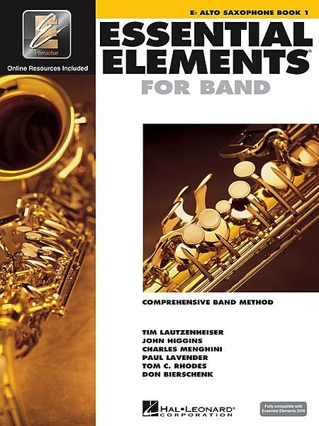 Essential Elements for Band - Eb Alto Sax Book 1 w/EEi