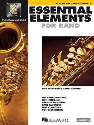 Essential Elements for Band - Eb Alto Sax Book 1 w/EEi