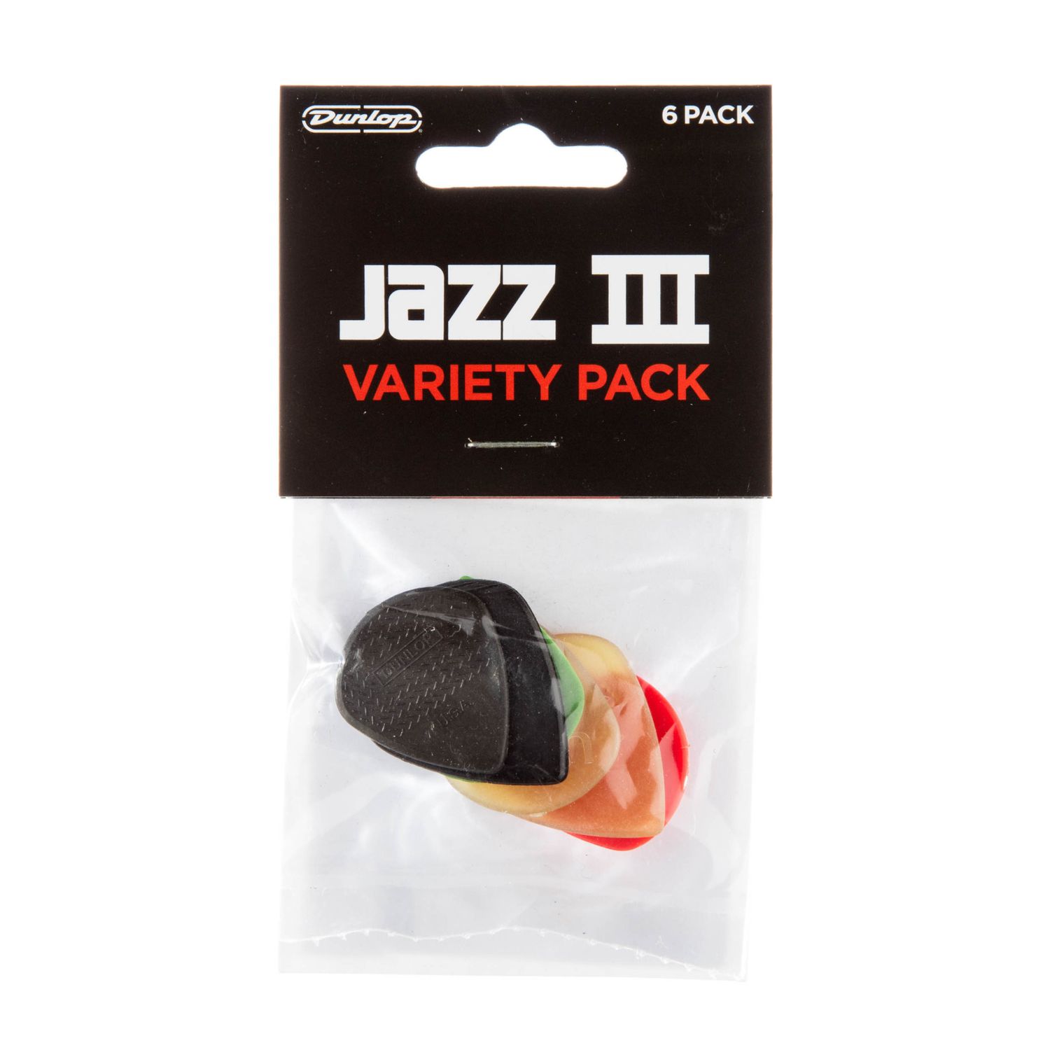 Dunlop Variety Pack - Jazz III 6 Pack