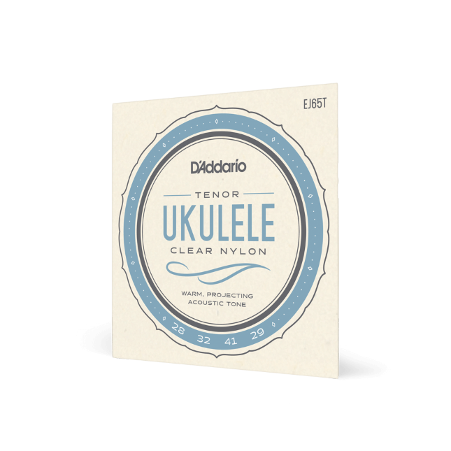 D&#39;Addario EJ65T Pro-Arté Custom Extruded Nylon Ukulele Strings, Tenor