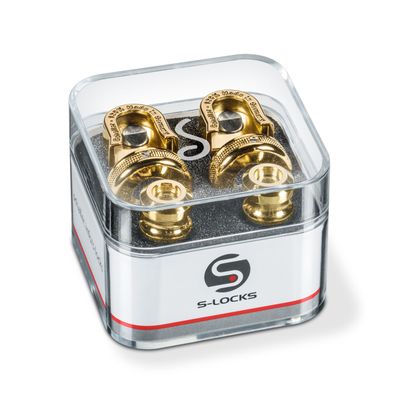 Schaller S-Locks Security Strap Locks - Gold