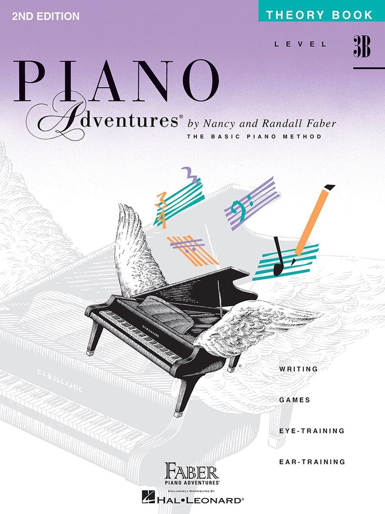 Faber Piano Adventures Level 3B - Theory Book