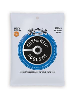Martin Authentic Acoustic SP Phosphor Bronze Light/Medium, 12.5-55