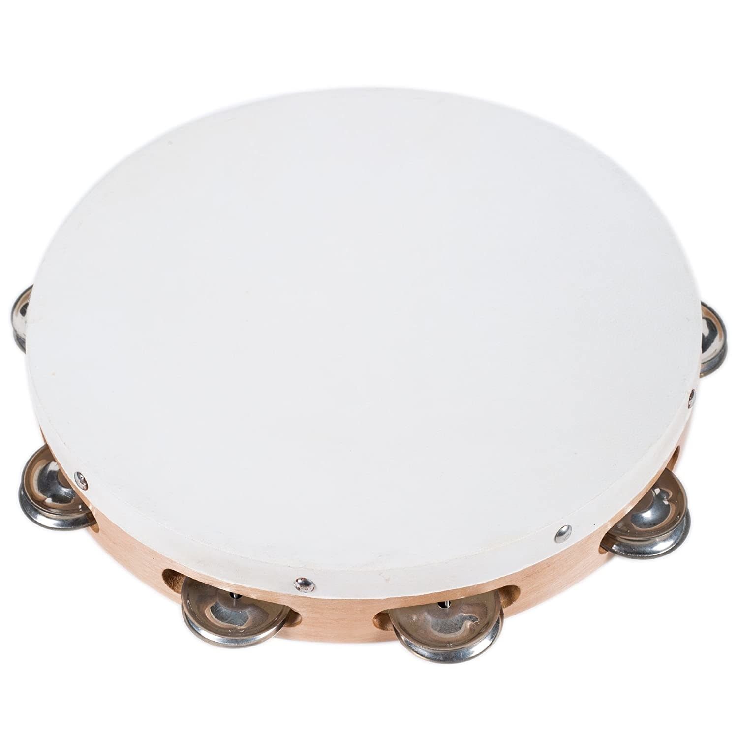 Trophy 10” Tambourine, Single Jingles