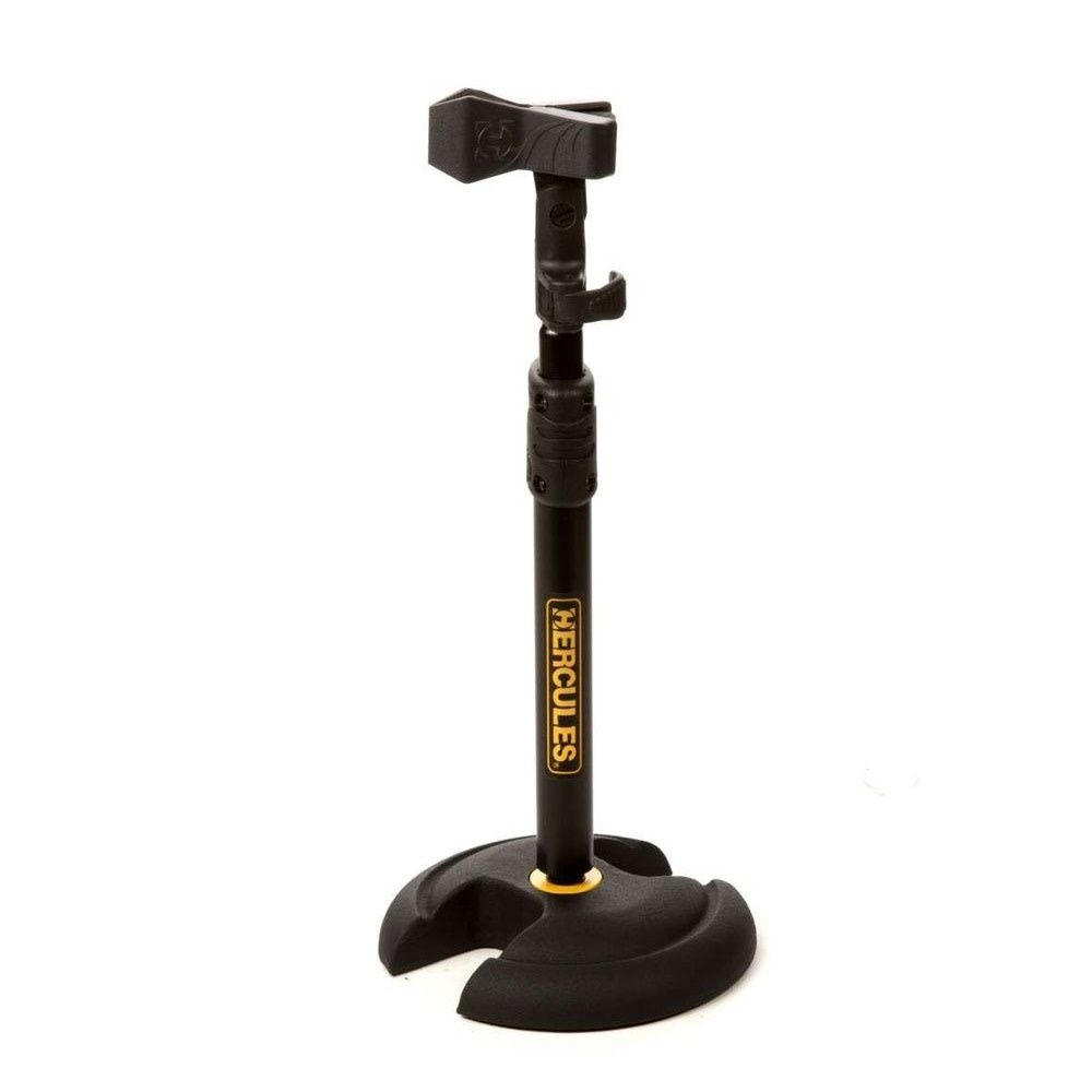 Hercules Low-Profile H-Shaped Base Microphone Stand w/EZ Microphone Clip