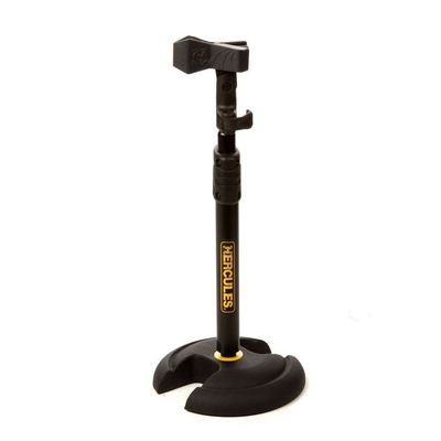 Hercules Low-Profile H-Shaped Base Microphone Stand w/EZ Microphone Clip