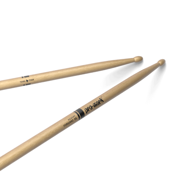 ProMark Classic Forward 5B Hickory Drumstick, Oval Wood Tip