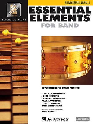 Essential Elements for Band - Percussion/Keyboard Percussion Book 1 w/EEi