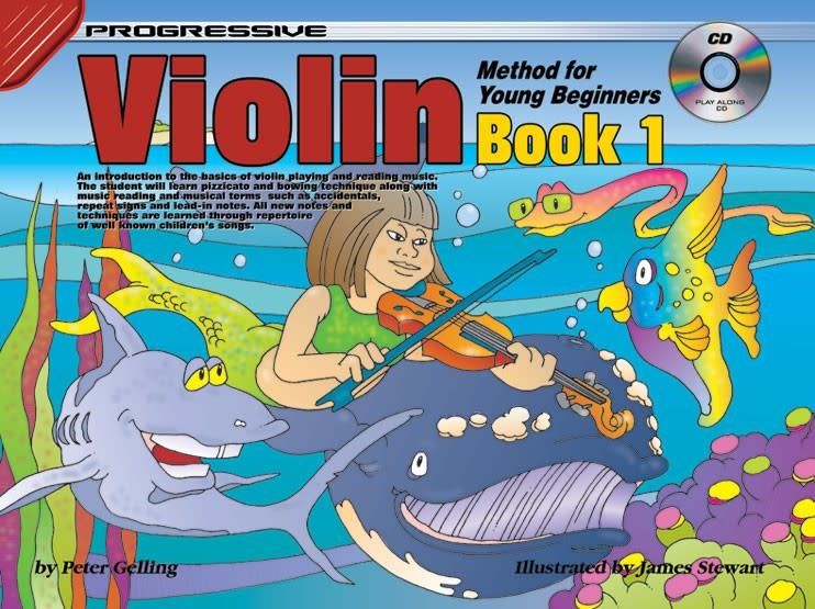 Progressive Violin Method for Young Beginners - Book 1