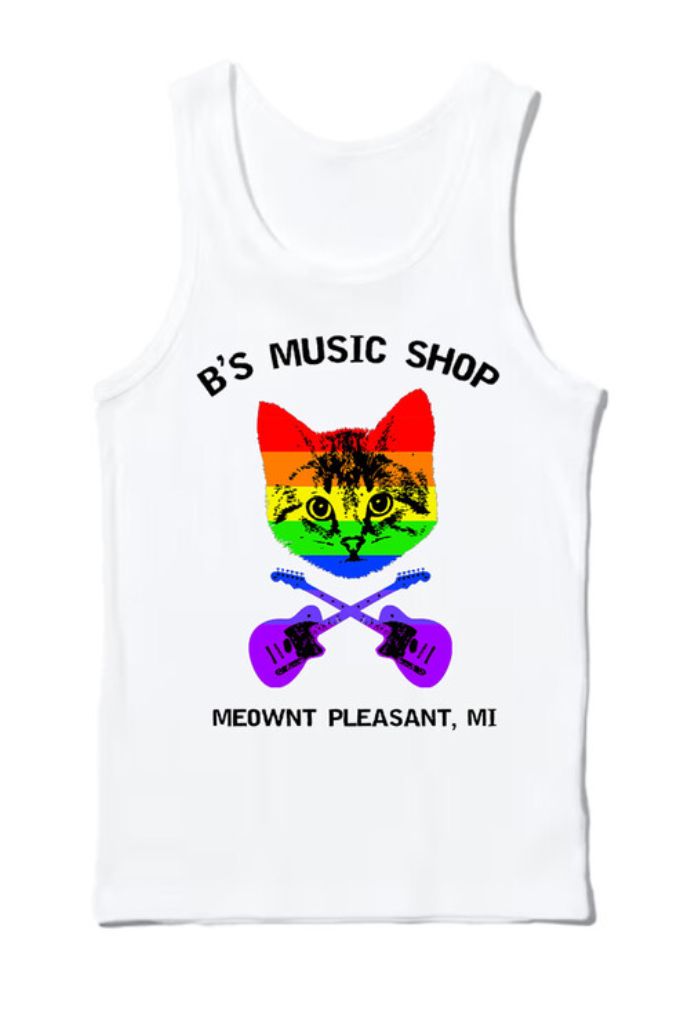 B&#39;s Music Shop Pride Tank