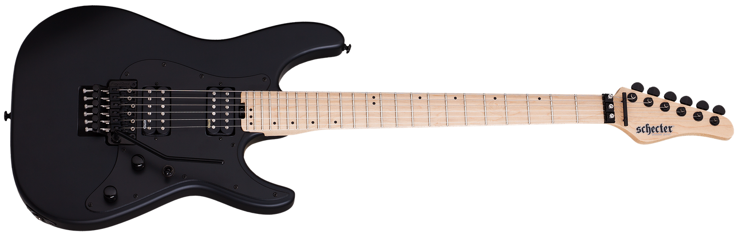 Schecter Sun Valley Super Shredder FR in Satin Black
