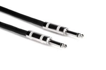 Hosa - Speaker Cable, Hosa 1/4 in TS to Same, 3 ft