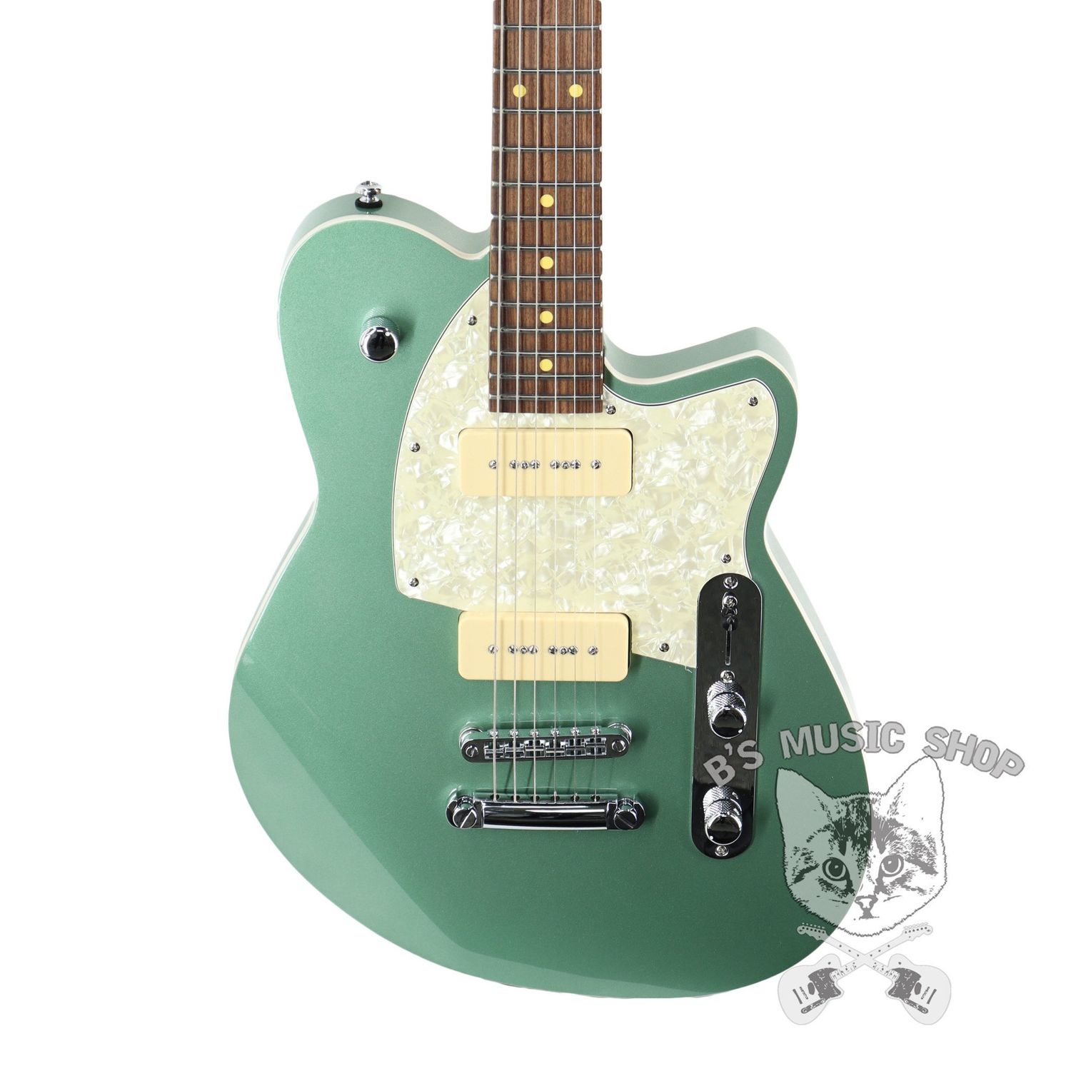 Reverend Charger 290 in Metallic Alpine