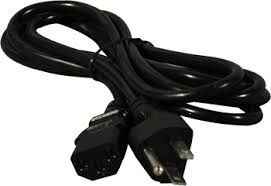 Hosa - Power Cord, IEC C13 to NEMA 5-15P, 8 ft