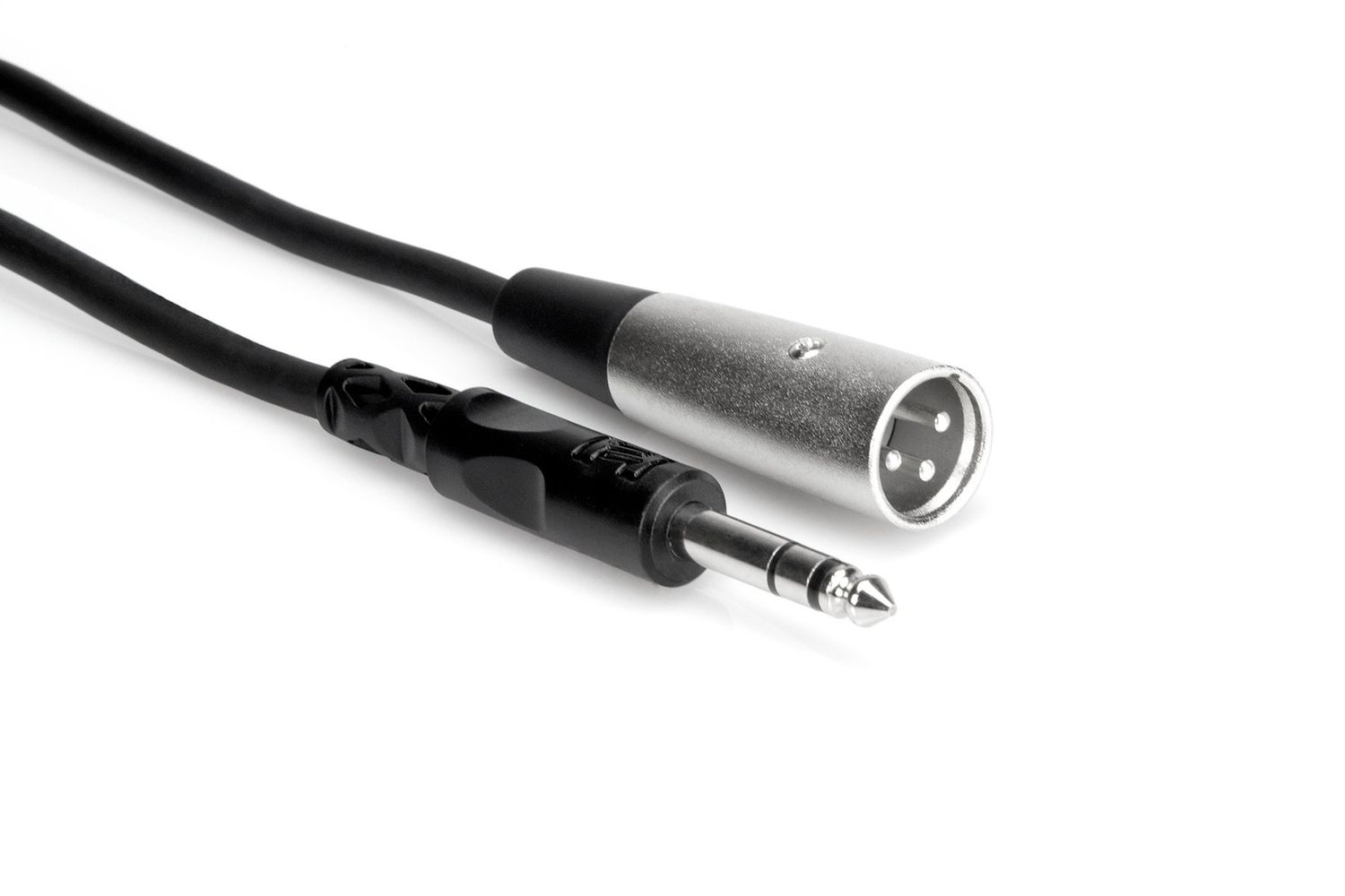 Hosa - Balanced Interconnect, 1/4 in TRS to XLR3M, 5 ft