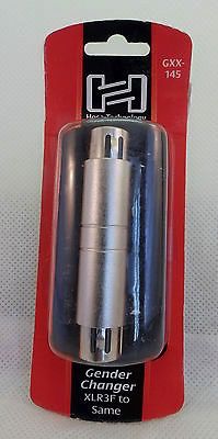 Hosa - Gender Changer, XLR3F to Same