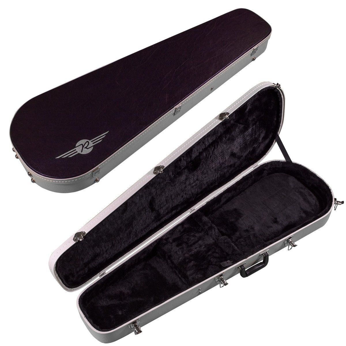 Reverend Two-Tone Premium Large Guitar Case — Wattplower, Eastsider Baritone, Descent