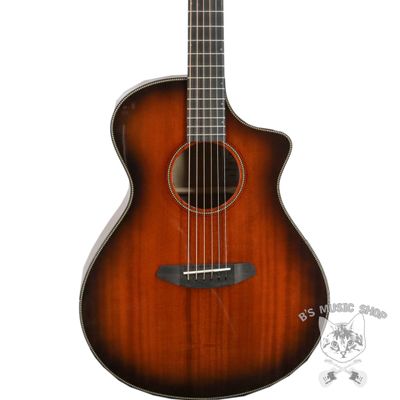 Breedlove Oregon Concert Bourbon CE Myrtlewood-Myrtlewood w/Case