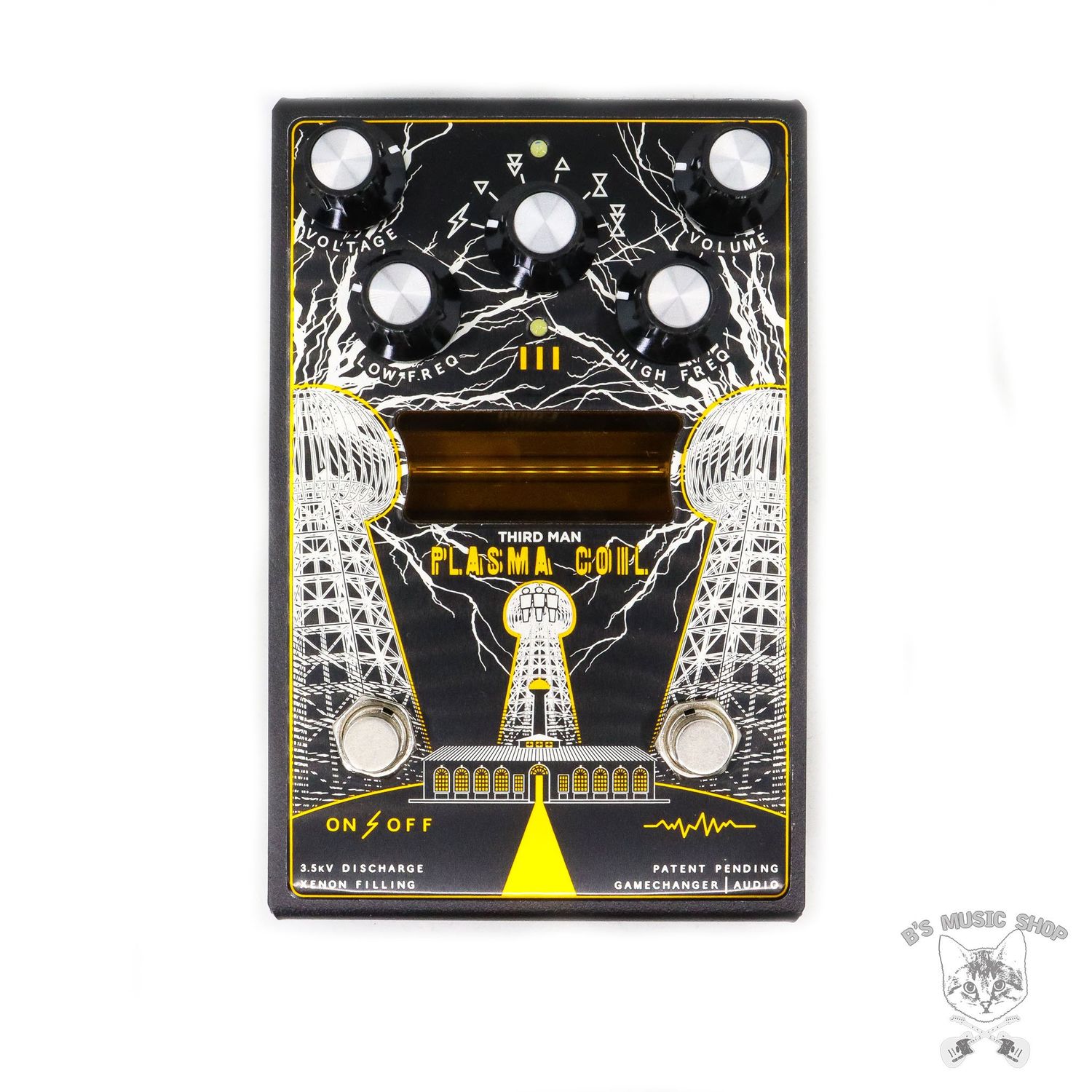 Third Man / Gamechanger Audio Plasma Black Coil Pedal