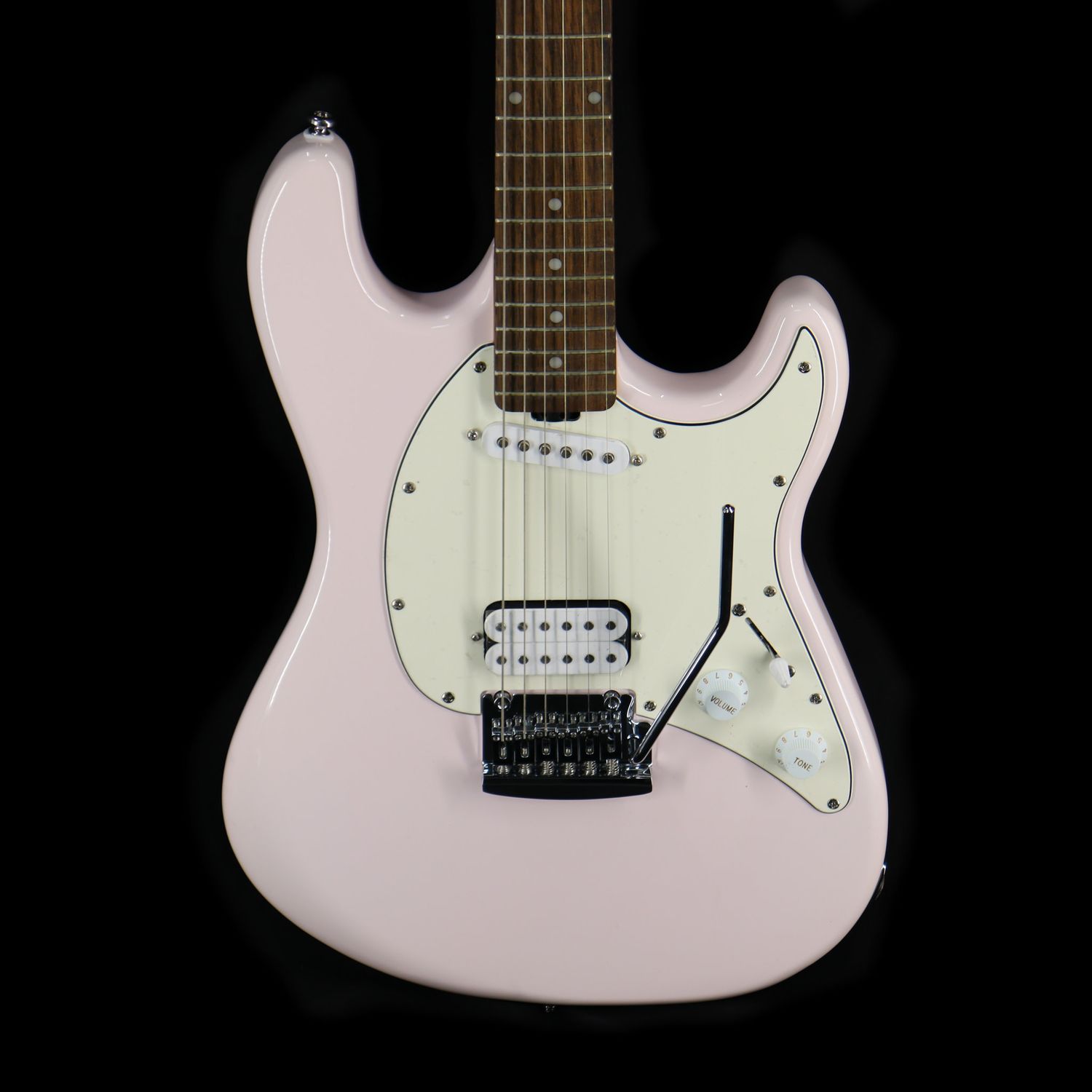 Sterling by Music Man SUB Series Cutlass Short Scale HS in Shell Pink