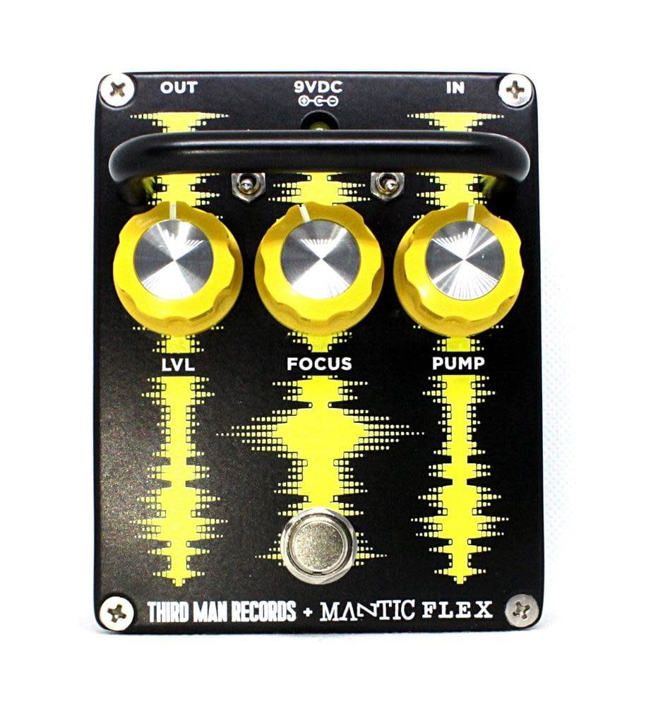 Third Man Exclusive Black Flex Monophonic Synth-Fuzz Pedal by Mantic Pedals