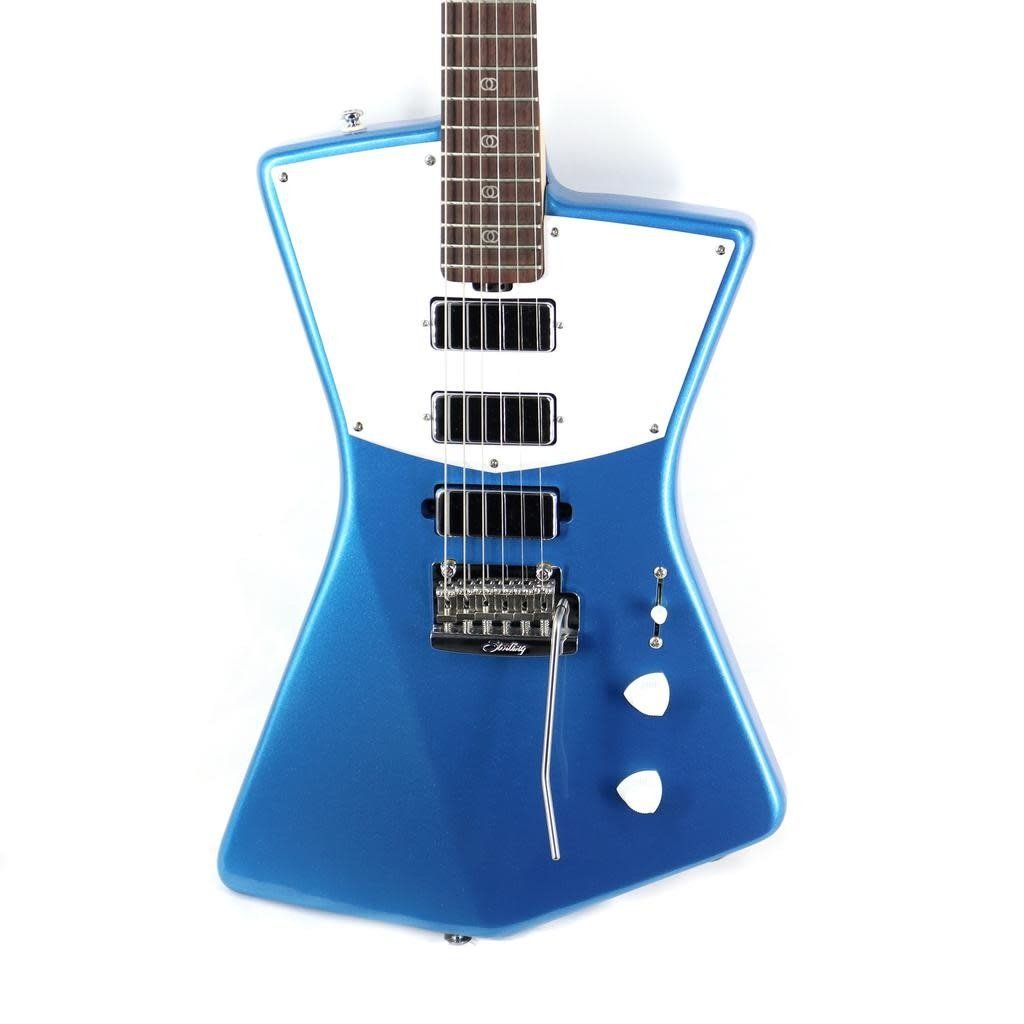 Sterling by Music Man St. Vincent, Vincent Blue w/Gig Bag