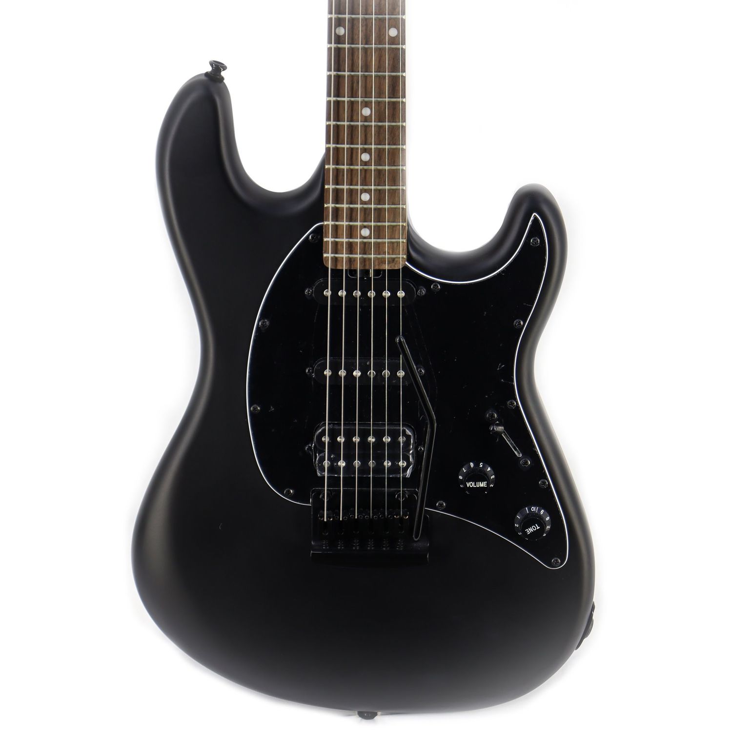 Sterling by Music Man SUB Series Cutlass HSS in Stealth Black