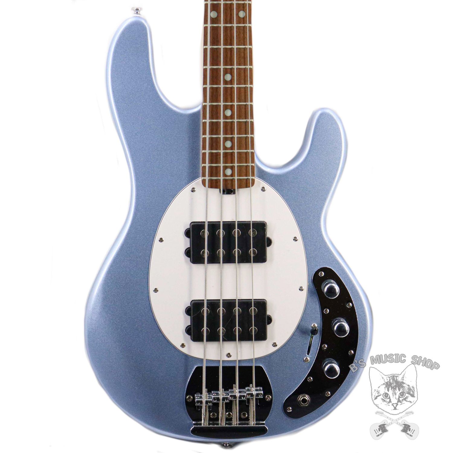 Sterling by Music Man SUB Series StingRay HH in Lake Blue Metallic