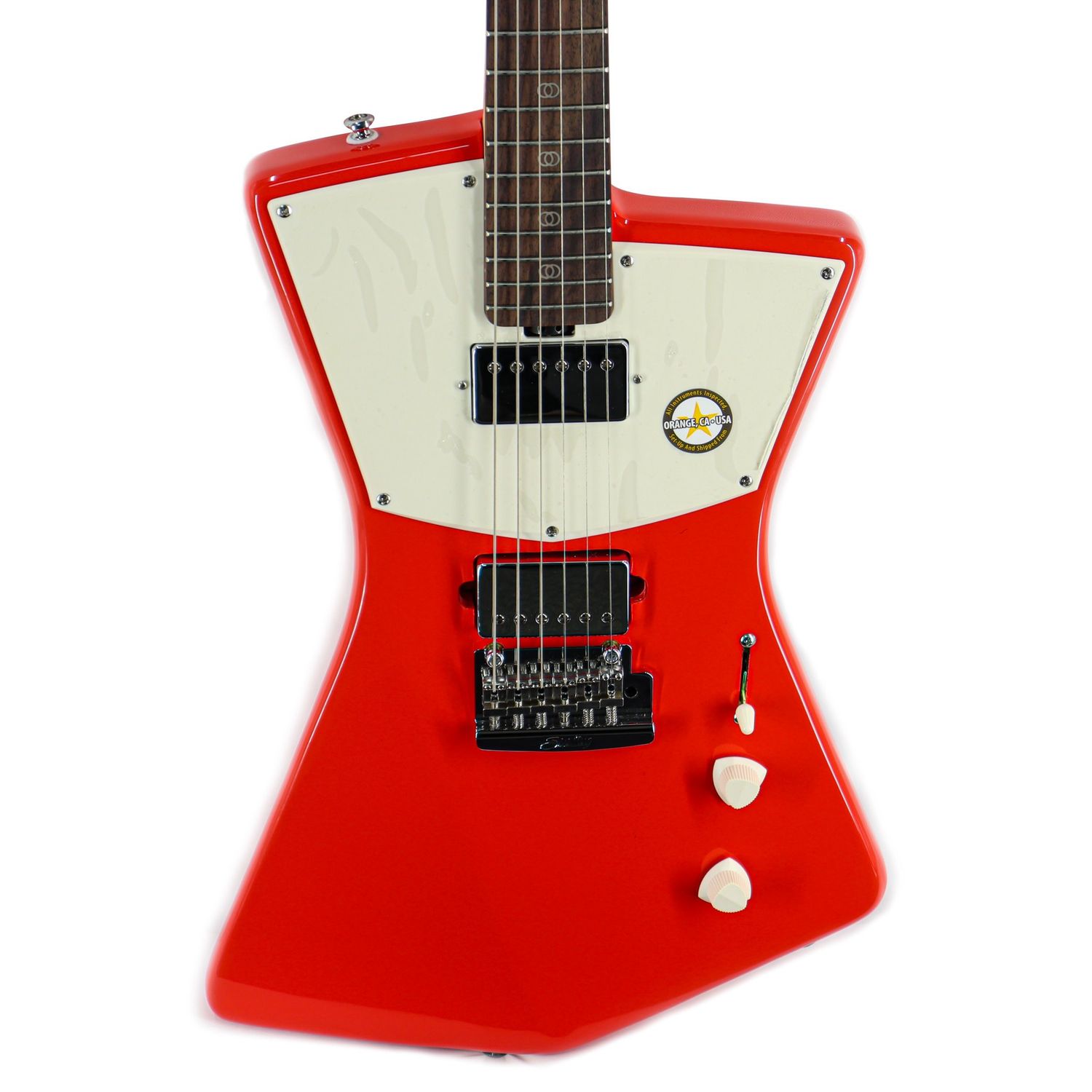 Sterling by Music Man St. Vincent HH, Fiesta Red, w/Bag