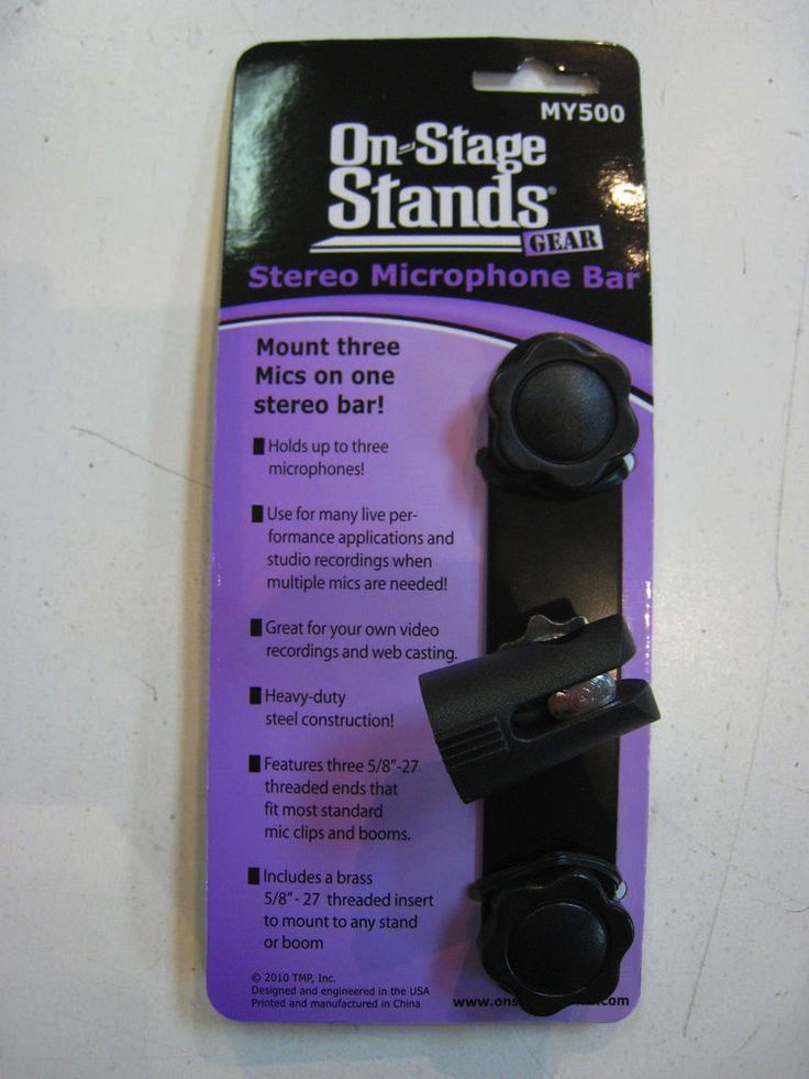 On-Stage MY500 Stereo Mic Bar
