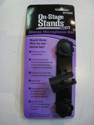 On-Stage MY500 Stereo Mic Bar