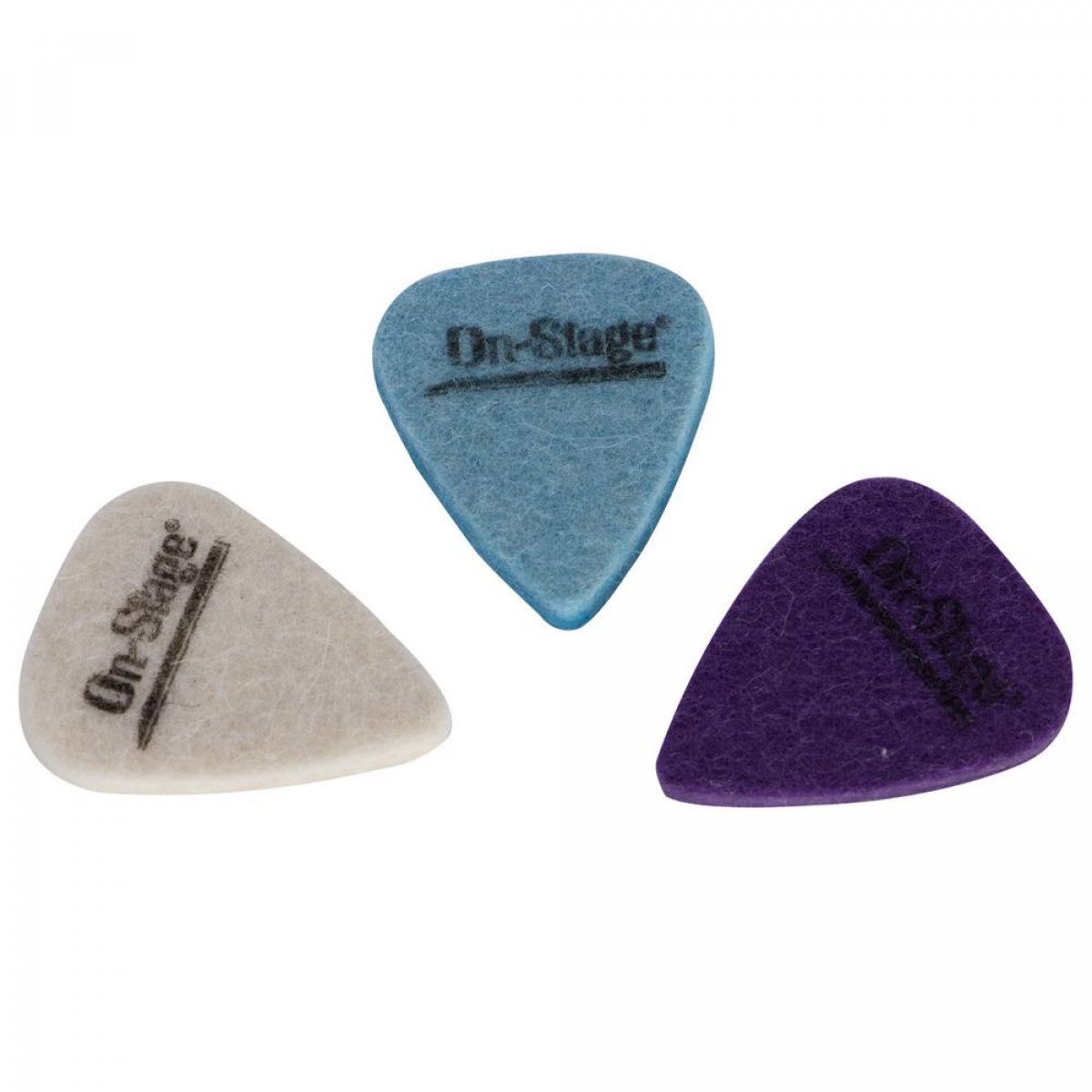 On-Stage UPK300 Felt Ukulele Picks