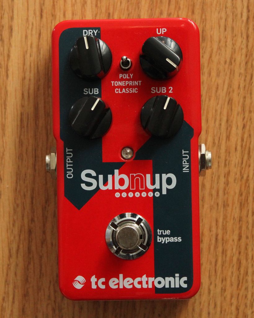 TC Electronic Sub N’ Up Octave Pedal