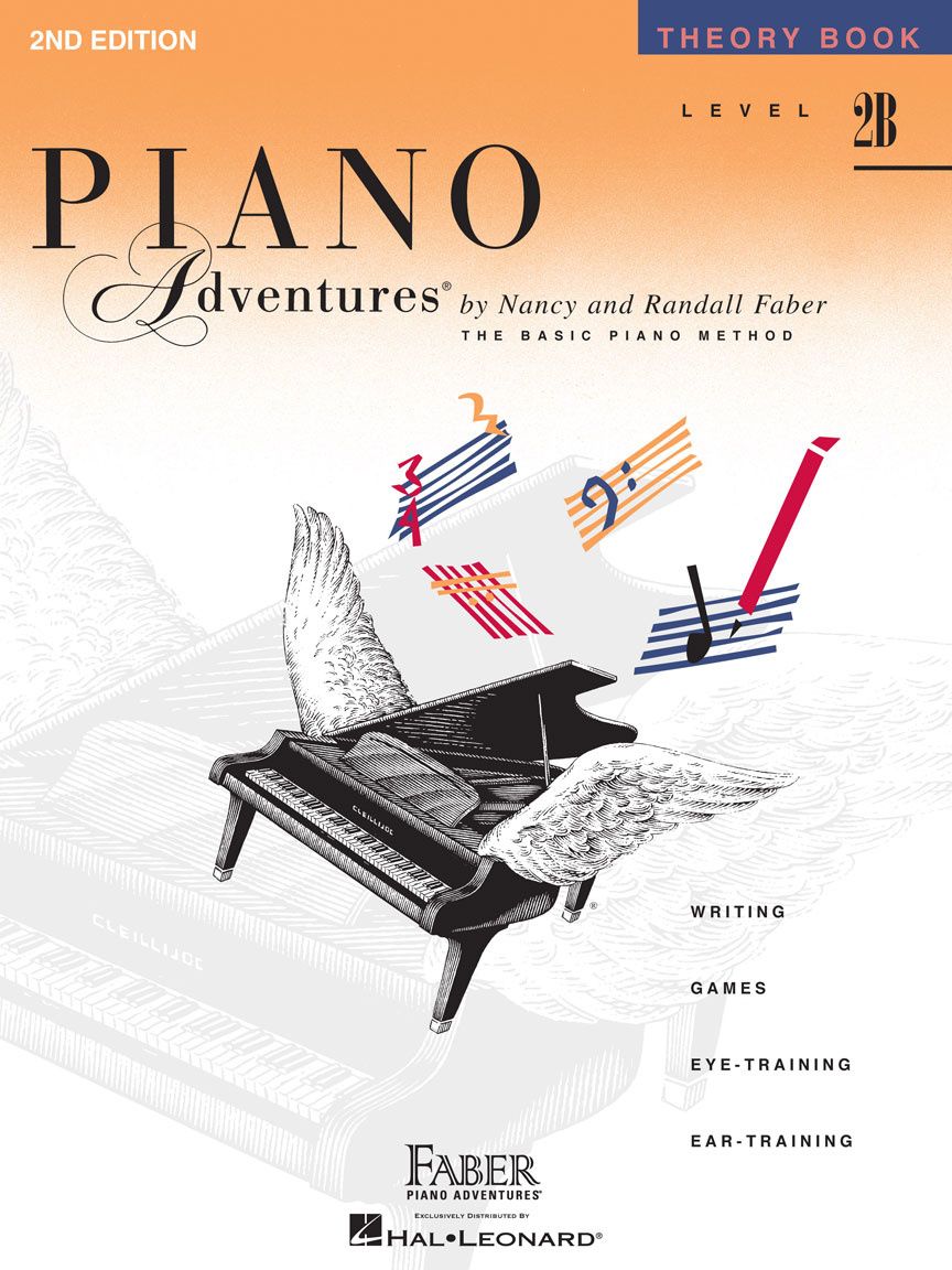 Faber Piano Adventures Level 2B - Theory Book