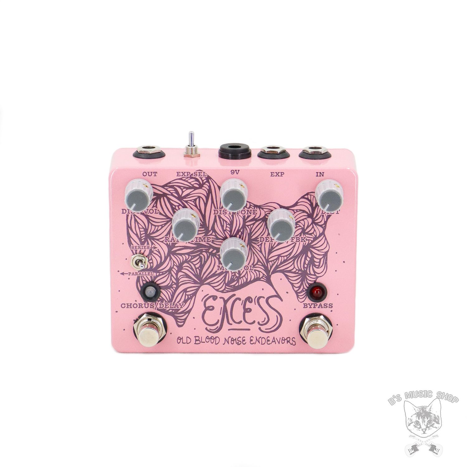 Old Blood Noise Endeavors Excess Distortion Chorus/Delay Pedal